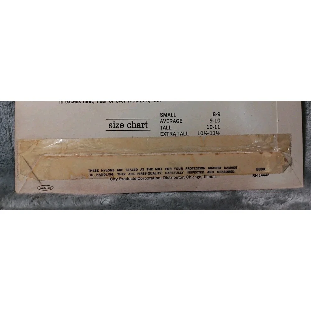Vtg Ruth Barry Stockings Pecan Tall 10-11 Seamless Agilon Stretch Hosiery‎ READ